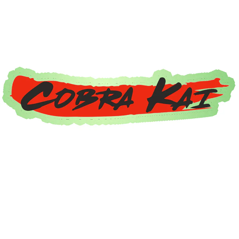 Cobra Kai Glow in the Dark Vinyl Decal - Custom Size