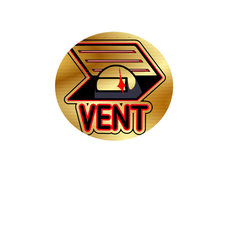 Among us Gold Chrome Vinyl Sticker - Custom Size
