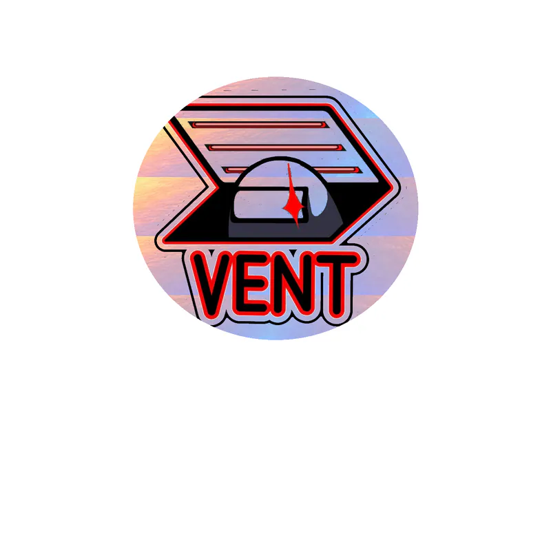 Among us Holographic Vinyl Sticker - Custom Size