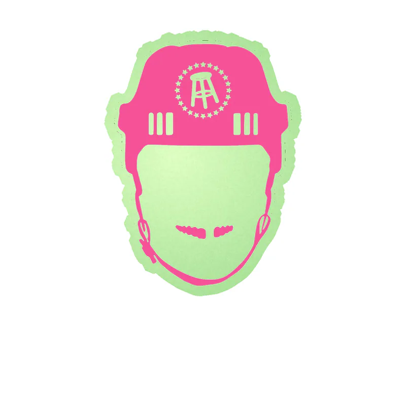 Spittin' Chiclets Glow in the Dark Vinyl Decal - Custom Size