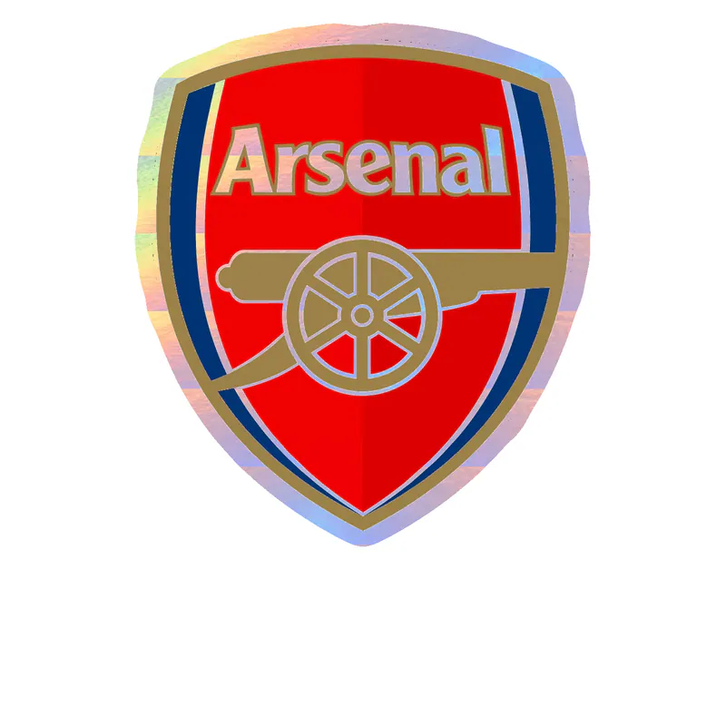 Arsenal Holographic Vinyl Decal
