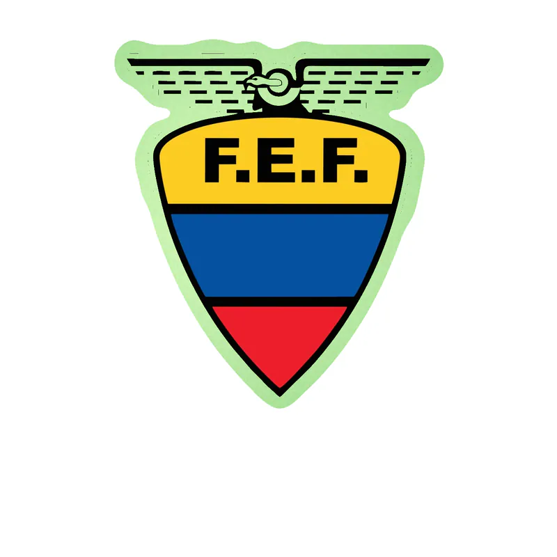 Ecuador National Soccer Team Glow in the Dark Vinyl Decal