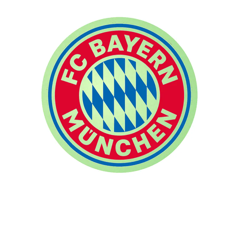 FC Bayern Munich Glow in the Dark Vinyl Decal