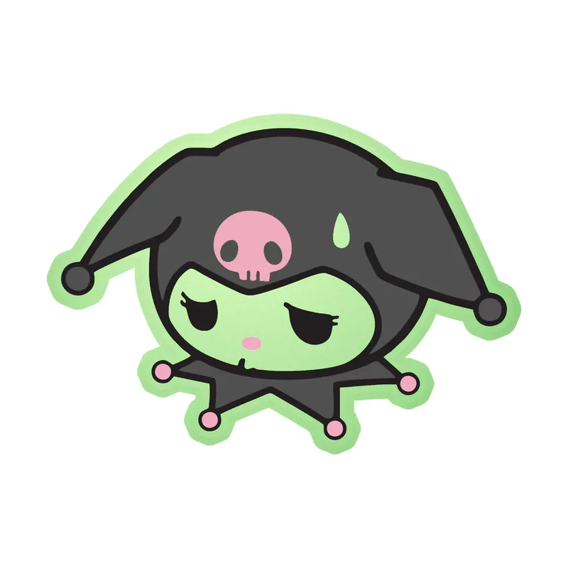 Kuromi Glow in the Dark Vinyl Decal