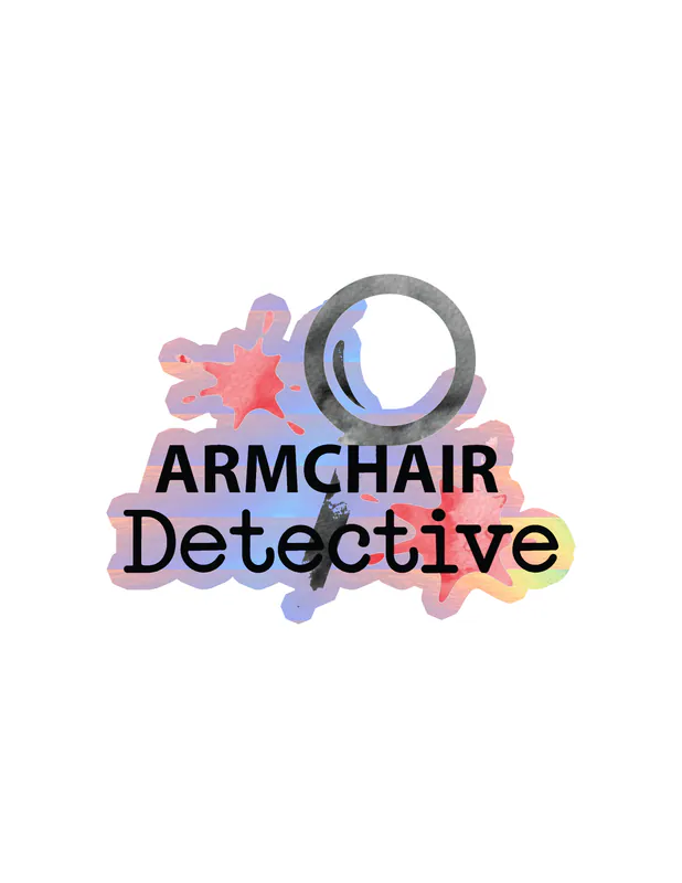 Armchair Detective Holographic Vinyl Decal