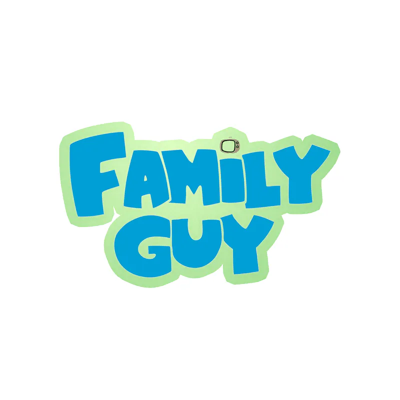 Family Guy - Glow in the Dark Vinyl Sticker - Custom Size