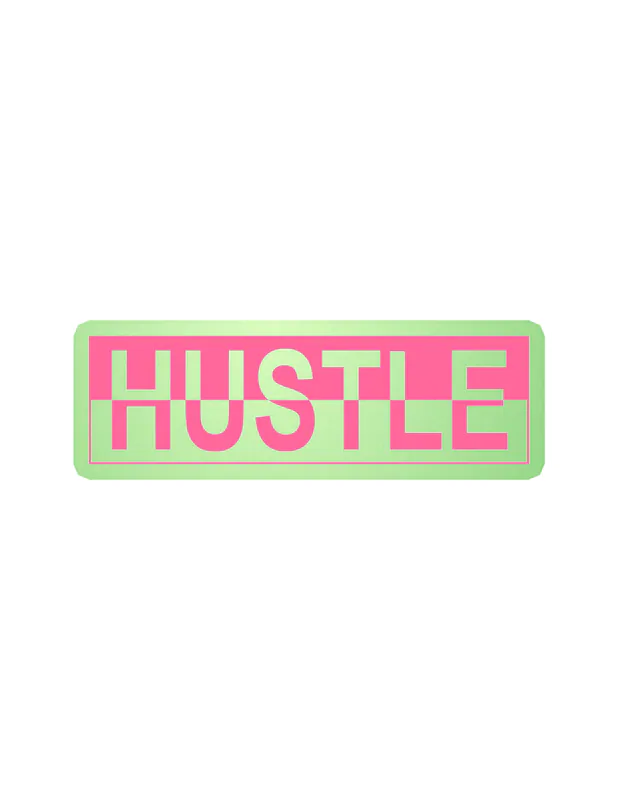 Hustle Glow in the Dark Vinyl Decal