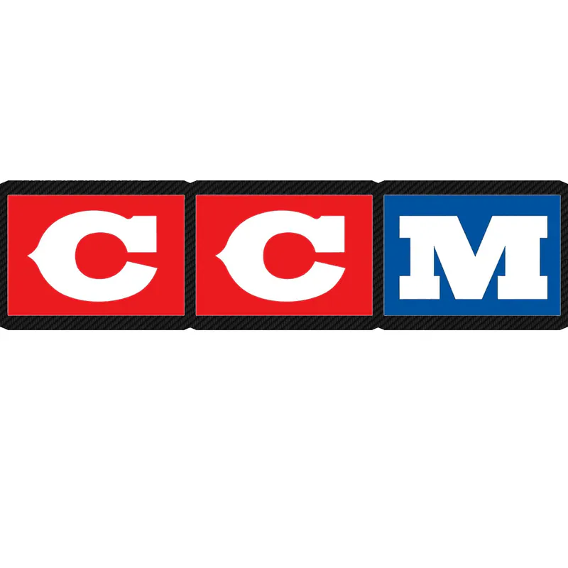 Custom for Dave- CCM - Carbon Fiber Vinyl Sticker - Custom Size