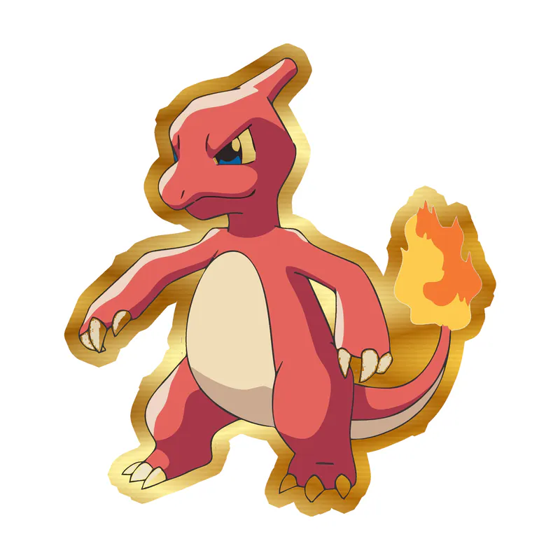 Charmeleon Gold Chrome Vinyl Decal