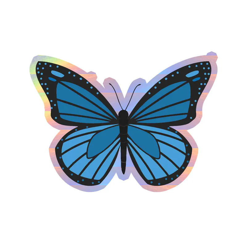 Butterfly - Holographic Vinyl Decal
