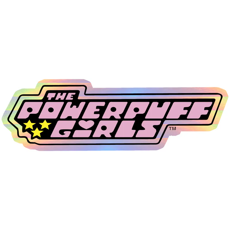 Powerpuff Girls - Holographic Vinyl Decal - Custom Size