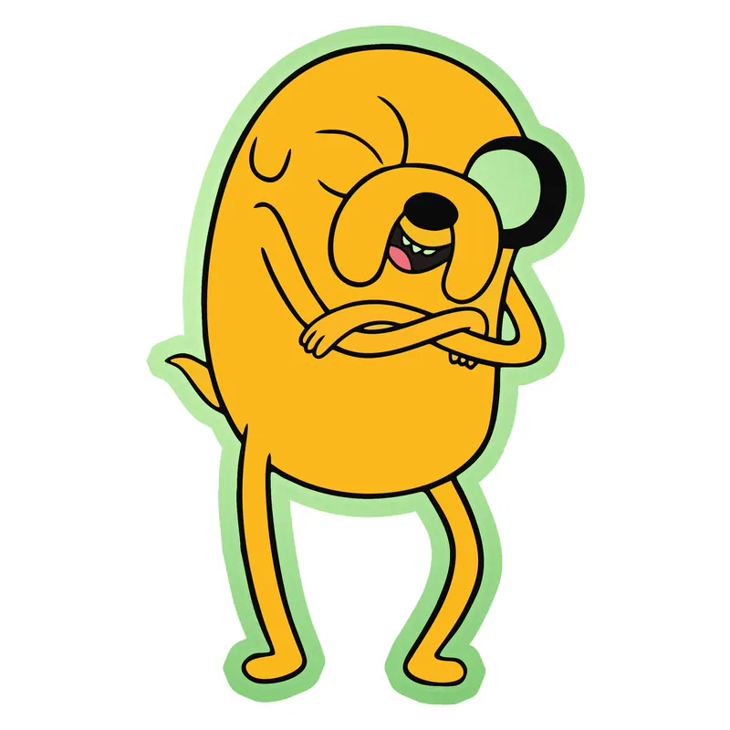 Jake Glow in the Dark Vinyl Decal - Custom Size