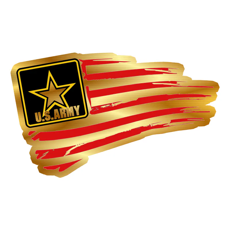 Custom For Donna Gold Chrome Vinyl Decal - Custom Size