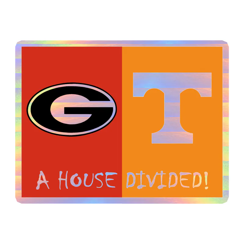 Custom For Darren - Holographic Vinyl Decal - Custom Size
