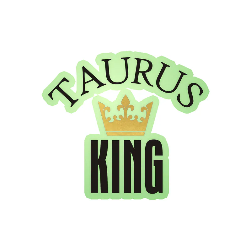 Taurus King - Glow in the Dark Vinyl Decal - Custom Size
