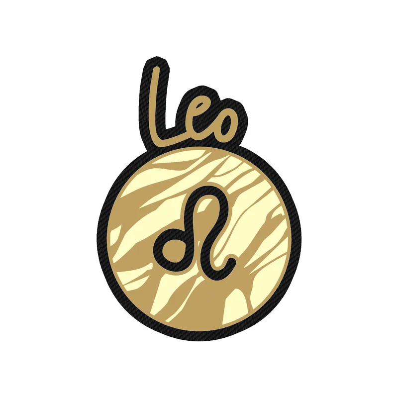 Leo Marble - Carbon Fiber Vinyl Decal - Custom Size