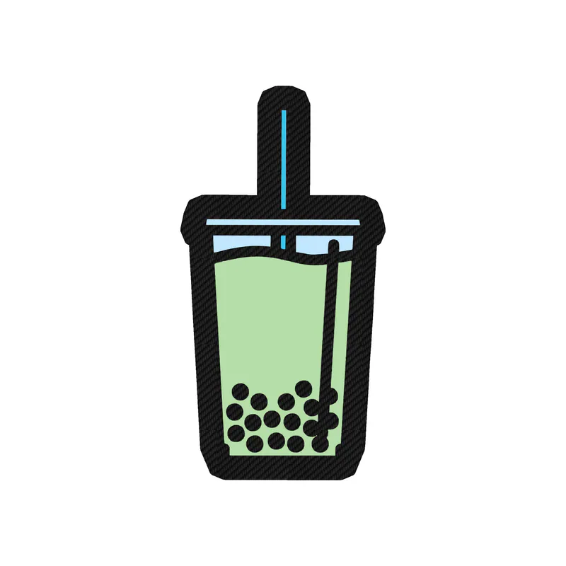 Boba - Carbon Fiber Vinyl Decal