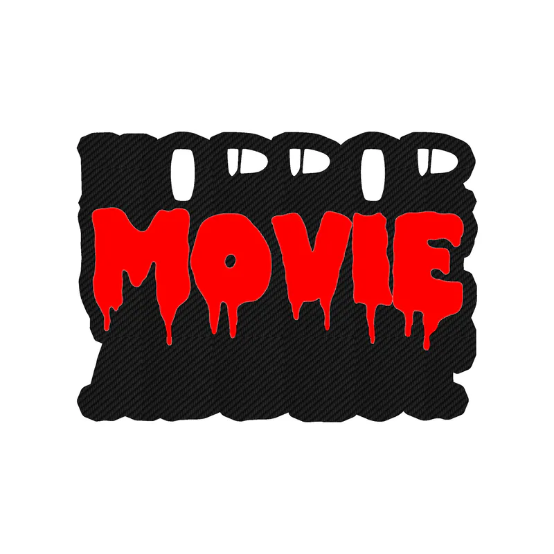 Horror Movie Junkie Carbon Fiber Vinyl Decal