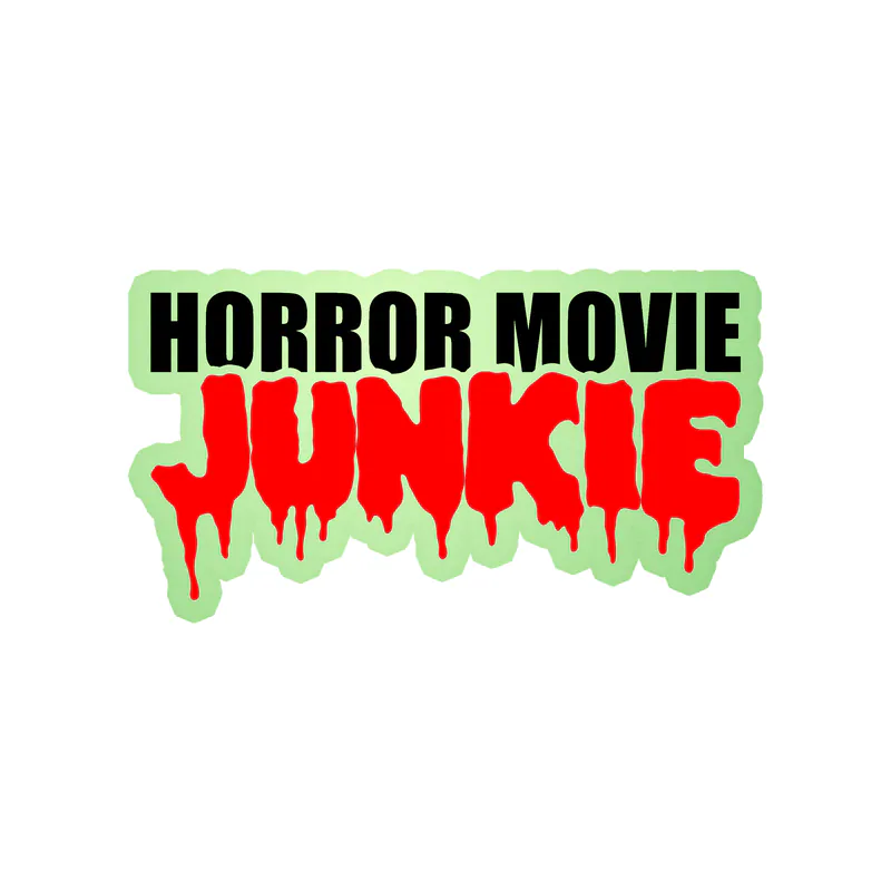 Horror Movie Junkie Glow in the Dark Vinyl Decal