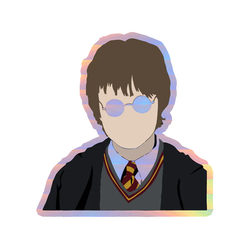 Harry Potter - Holographic Vinyl Decal