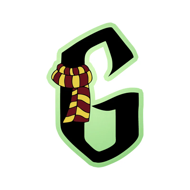 Harry Potter - Glow in the Dark Vinyl Decal