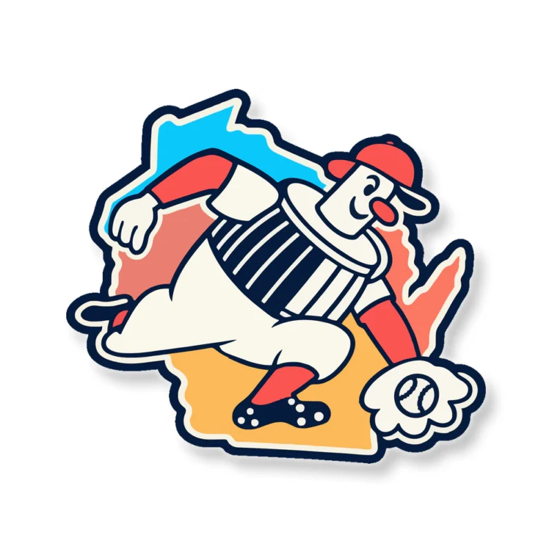 Milwaukee Brewers - 2026 Wisconsin State Barrelman - Temporary Tattoo