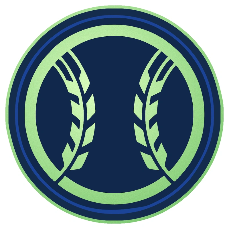 Milwaukee Brewers - Wheat Ball - Glow in the Dark Vinyl Sticker - Custom Size