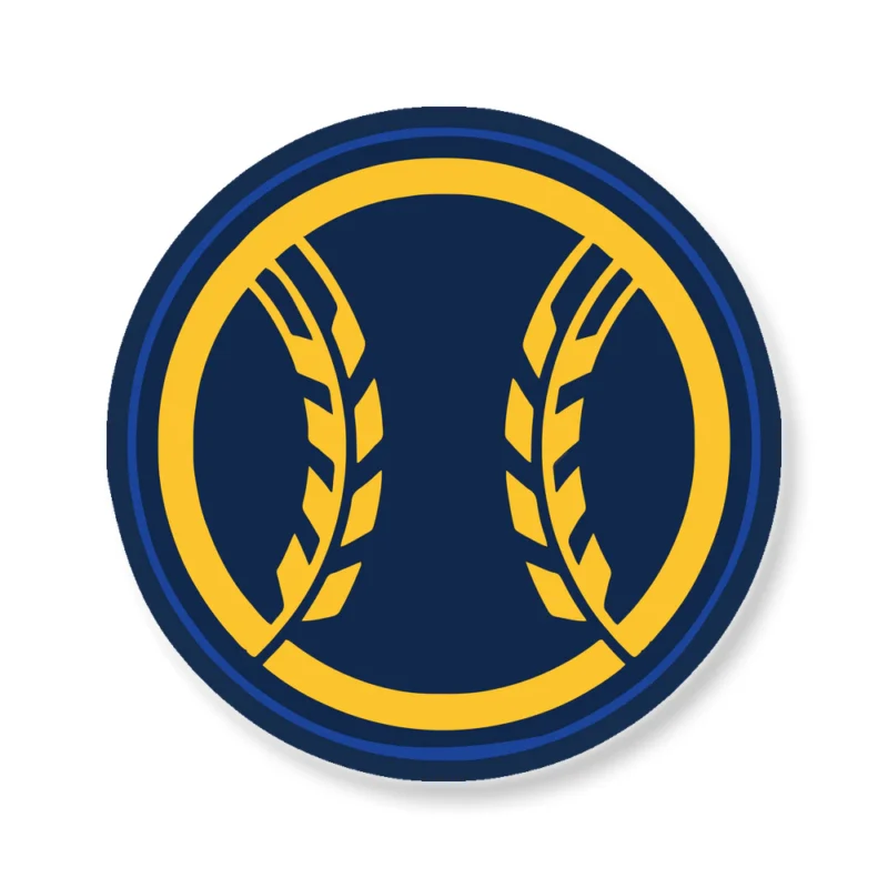 Milwaukee Brewers - Wheat Ball - Temporary Tattoo