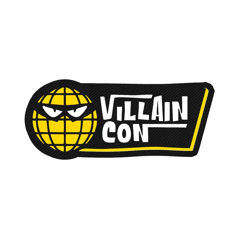 Despicable Me - Villain Con Logo - Carbon Fiber Vinyl Sticker - Custom Size