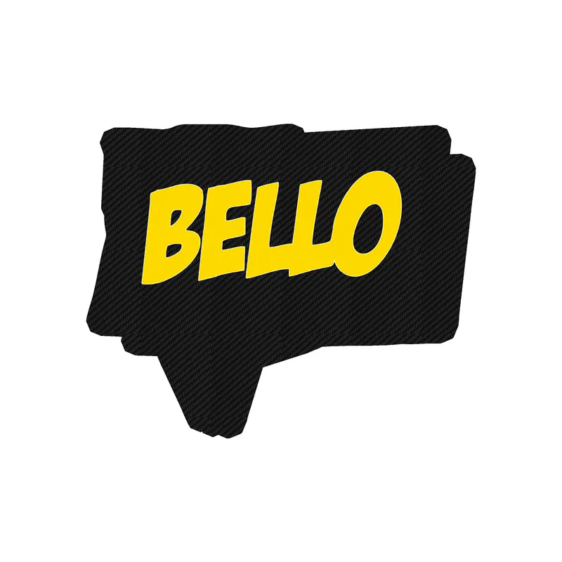 Despicable Me - Bello - Carbon Fiber Vinyl Sticker - Custom Size