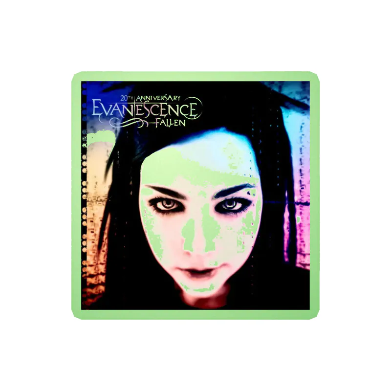 Evanescence - Fallen (Deluxe) Album Cover - Glow in the Dark Vinyl Sticker - Custom Size