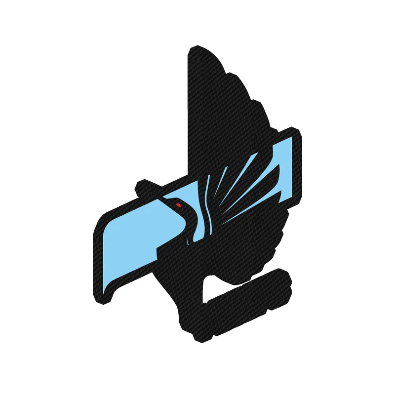 Minnesota United FC - Logo - Carbon Fiber Vinyl Sticker - Custom Size