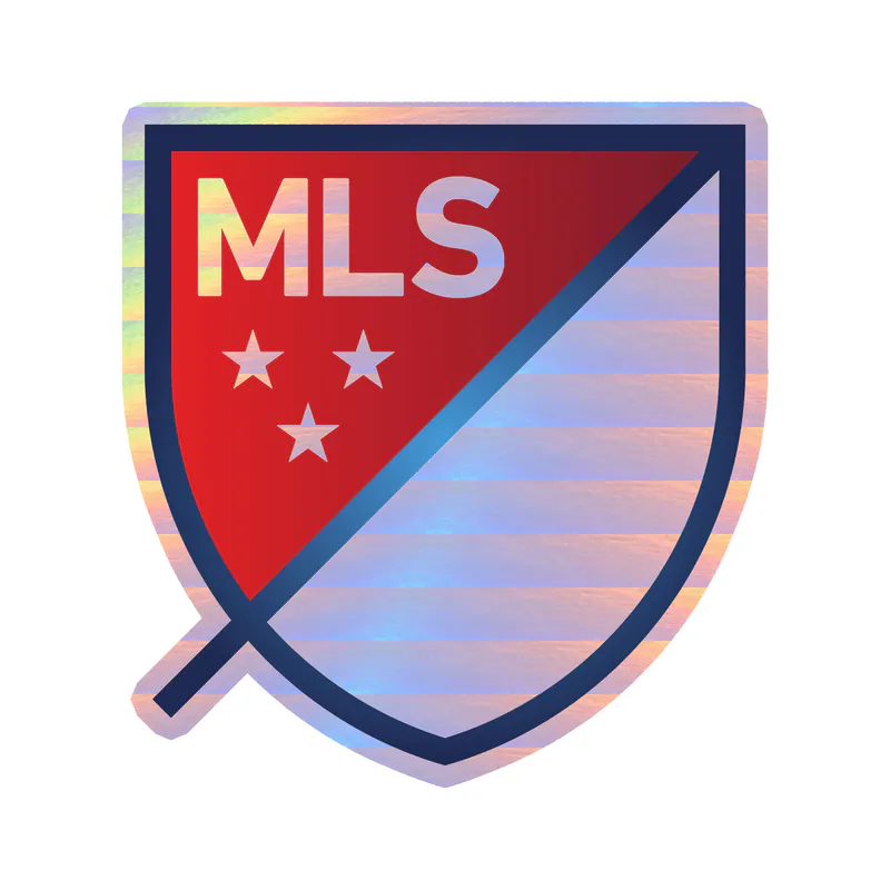 MLS - Logo - Holographic Vinyl Sticker - Custom Size