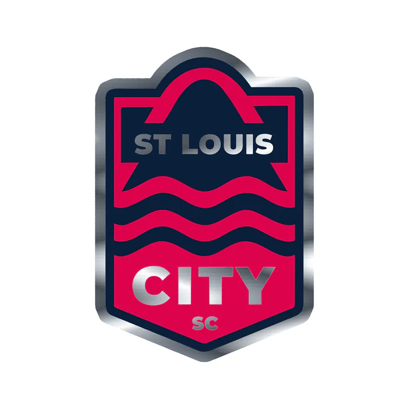 St. Louis City SC - Silver Chrome Vinyl Sticker - Custom Size