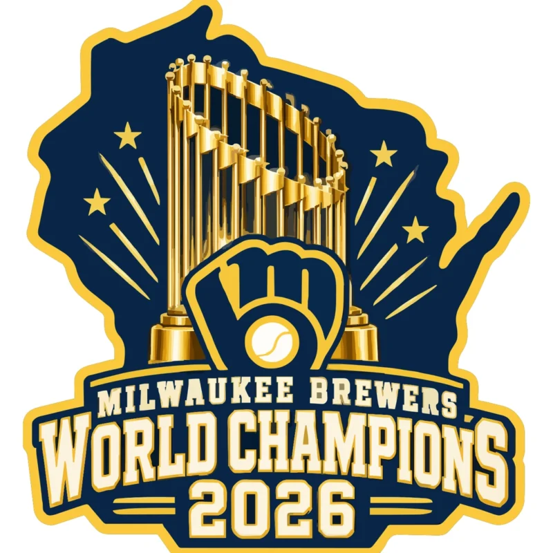 Milwaukee Brewers - 2026 World Series Champions - Wisconsin - Temporary Tattoo