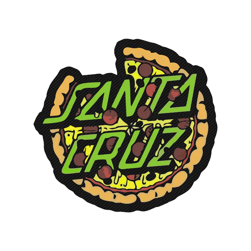 Teenage Mutant Ninja Turtles x Santa Cruz Carbon Fiber Vinyl Decal