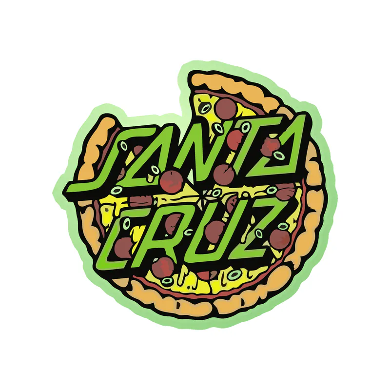 Teenage Mutant Ninja Turtles x Santa Cruz Glow in the Dark Vinyl Decal