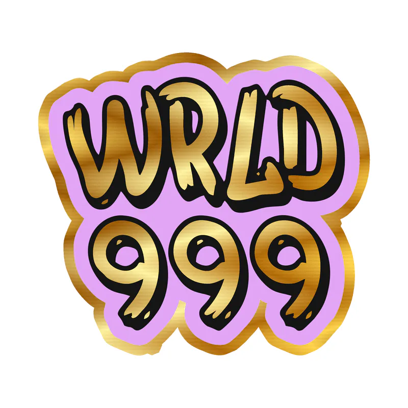 Juice Wrld Gold Chrome Vinyl Decal - Custom Size