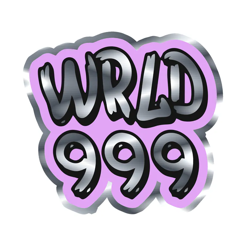 Juice Wrld Silver Chrome Vinyl Decal - Custom Size