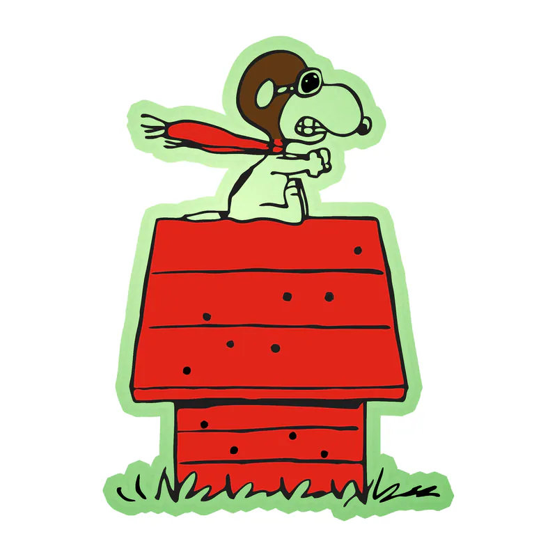 Snoopy - Glow in the Dark Vinyl Decal