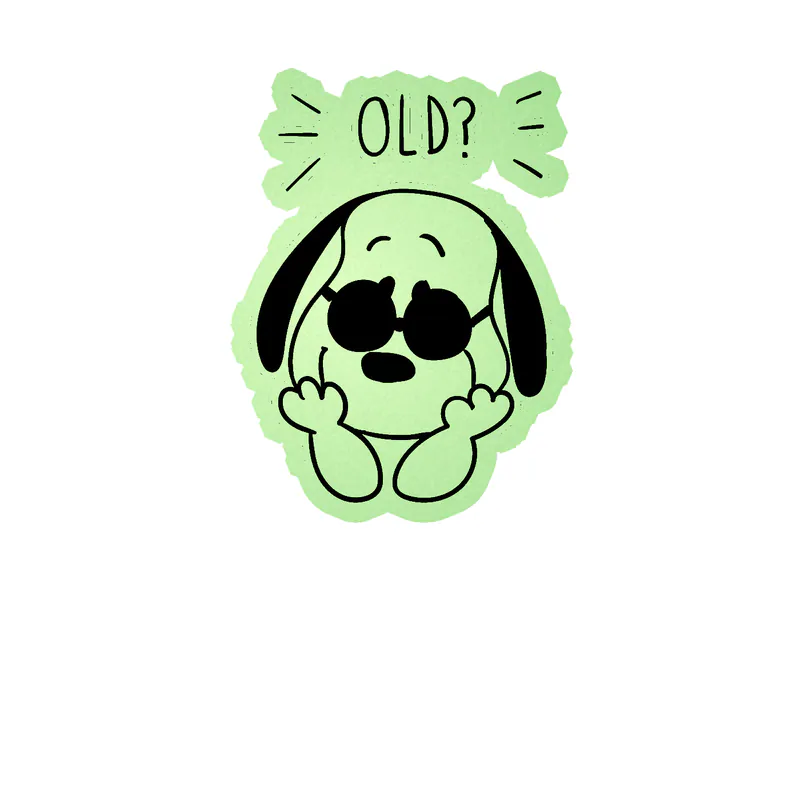 Snoopy Glow in the Dark Vinyl Decal