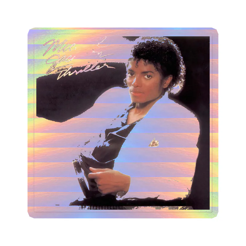 Michael Jackson Holographic Vinyl Decal - Custom Size