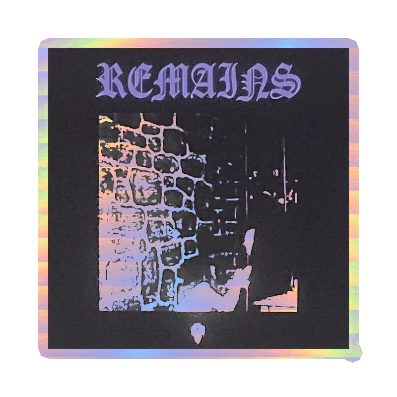 Bones Album Cover Holographic Vinyl Decal - Custom Size