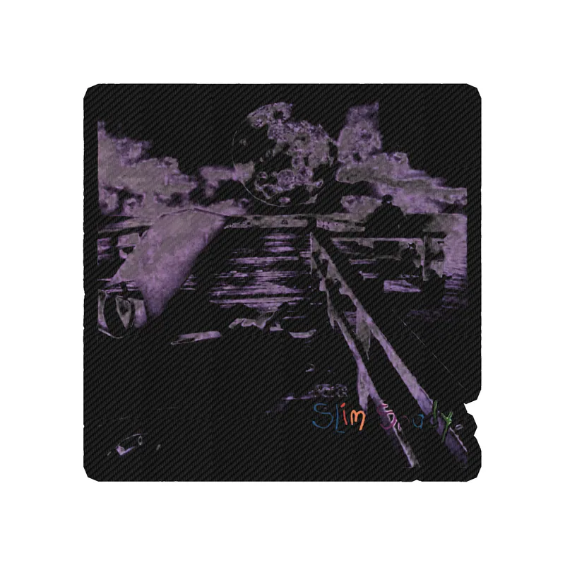 Eminem - The Slim Shady LP Album Cover - Carbon Fiber Vinyl Sticker - Custom Size