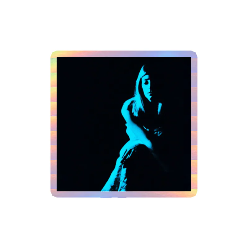 Tv Girl - The Night In Question Album Cover - Holographic Vinyl Sticker - Custom Size