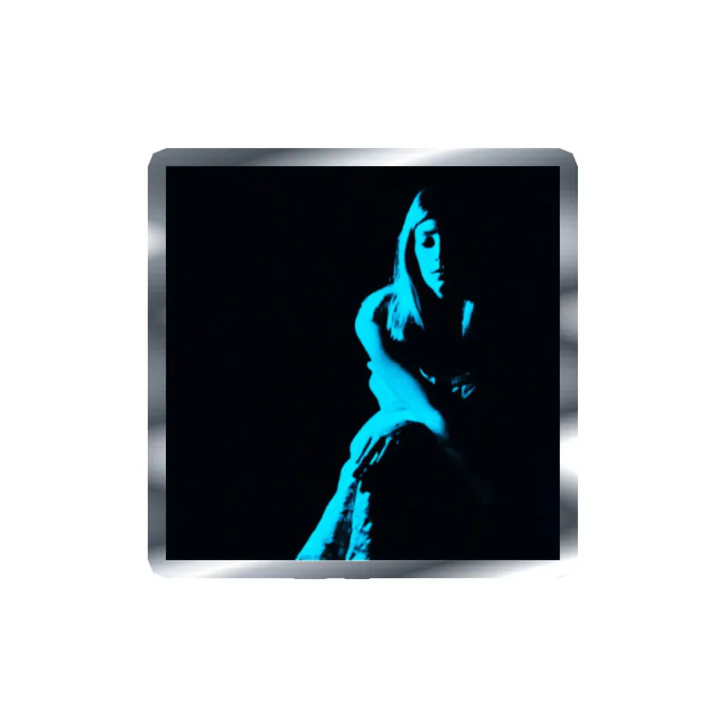 Tv Girl - The Night In Question Album Cover - Silver Chrome Vinyl Sticker - Custom Size