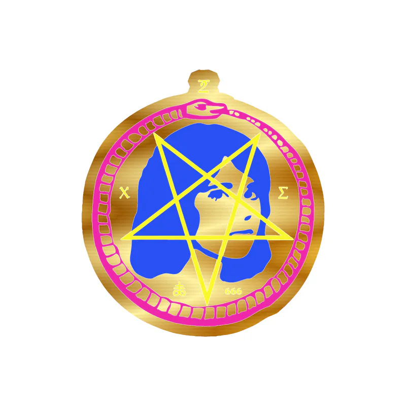 Tv Girl - Satan Girl - Gold Chrome Vinyl Sticker - Custom Size