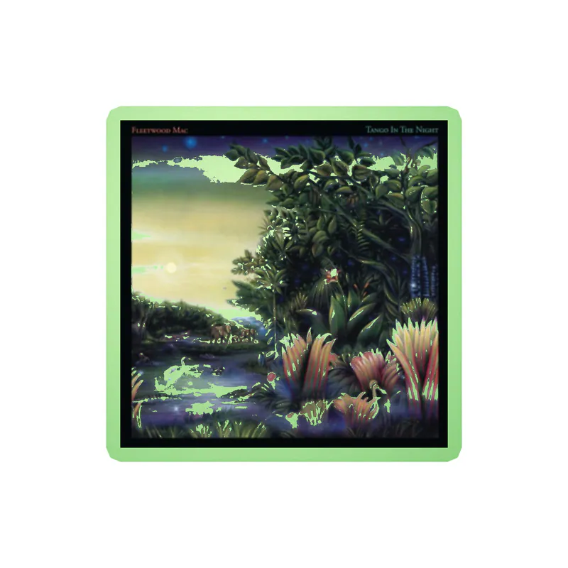 Fleetwood Mac - Tango In The Night Album Cover - Glow in the Dark Vinyl Sticker - Custom Size