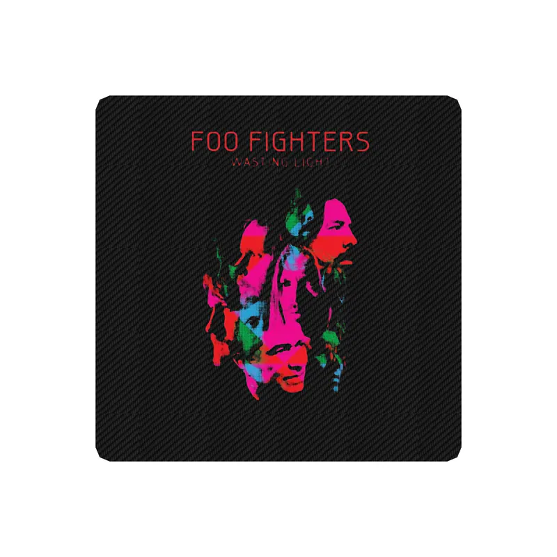 Foo Fighters - Wasting Light Album Cover - Carbon Fiber Vinyl Sticker - Custom Size