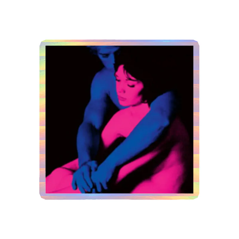 Tv Girl - Who Really Cares Album Cover - Holographic Vinyl Sticker - Custom Size